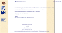 Desktop Screenshot of mnoftalmologia.com.br